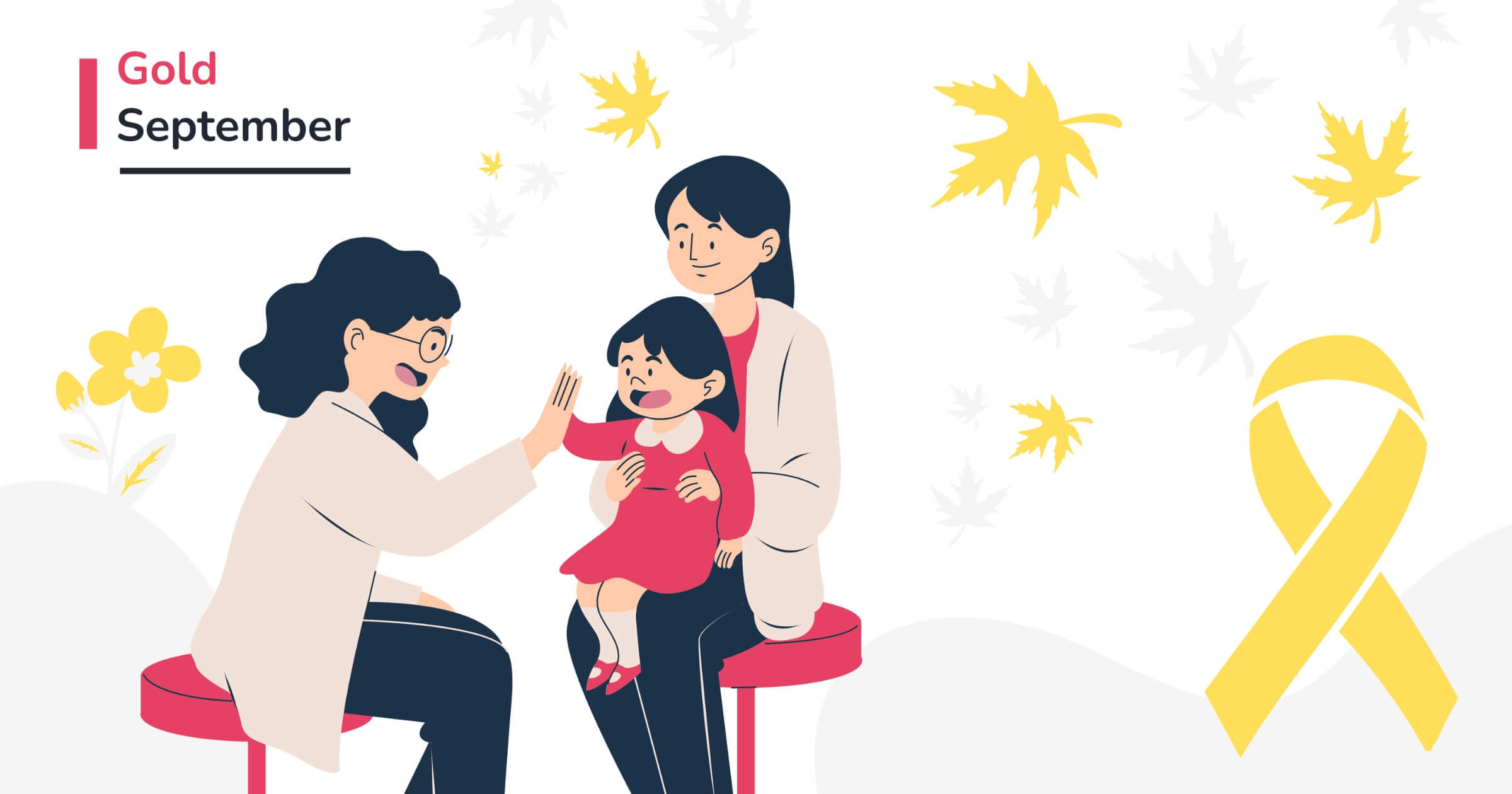 Mois de la sensibilisation au cancer de l'enfant - septembre doré