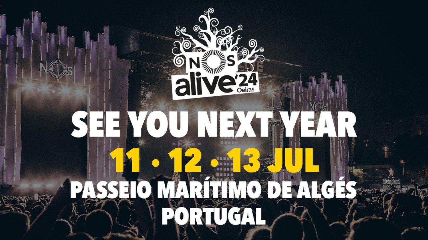 3 Days Tickets NOS ALIVE 2024